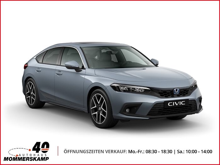 Honda Civic Hybrid e:HEV Advance Leder+Panorama+LED+Navi+e-Sitze+ACC+Rückfahrkam.+Fern