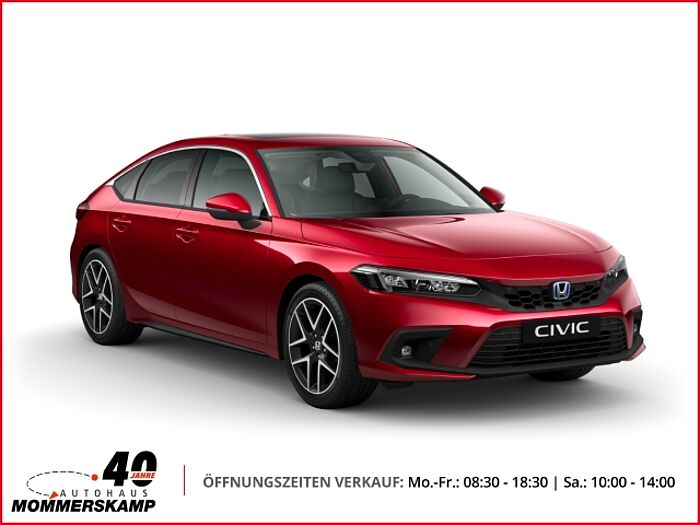Honda Civic Hybrid e:HEV Advance Leder+Panorama+LED+Navi+e-Sitze+ACC+Rückfahrkam.+Fern