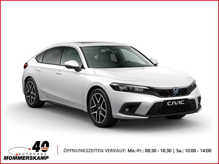 Honda Civic Hybrid e:HEV Advance Leder+Panorama+LED+Navi+e-Sitze+ACC+Rückfahrkam.+Fern