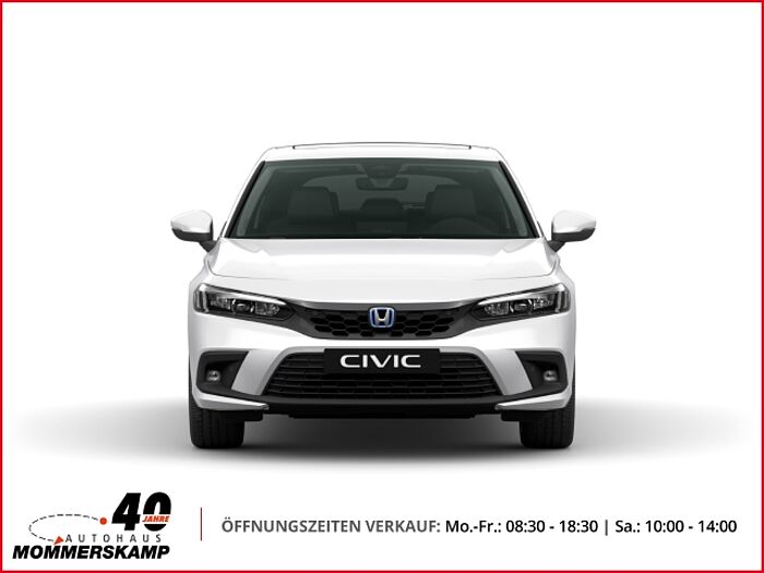 Honda Civic Hybrid e:HEV Advance Leder+Panorama+LED+Navi+e-Sitze+ACC+Rückfahrkam.+Fern