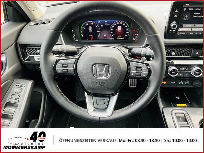 Honda Civic Hybrid e:HEV Advance Leder+Panorama+LED+Navi+e-Sitze+ACC+Rückfahrkam.+Fern