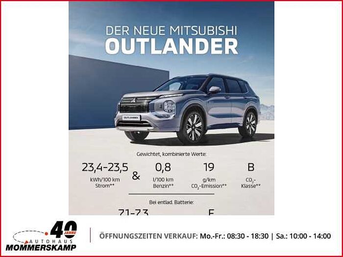 Mitsubishi Outlander 2,4 BASIS 4WD+Klima+LED+PDC+Tempomat+Totwinkel+360Grad-Kamera