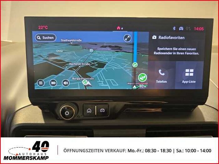 Fiat Doblo Turismo 1.5 130cv Auto Maxi 7-Sitzer+Automatik+Navi+Sitzhzg+Lenkradhzg+Kli