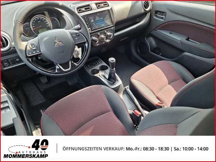 Mitsubishi Space Star Select+ Black 1.2+LETZTE-CHANCE+Sitzhzg+Carplay+Kamera+Klima+
