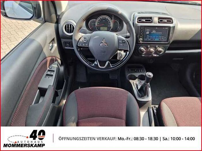 Mitsubishi Space Star Select+ Black 1.2+LETZTE-CHANCE+Sitzhzg+Carplay+Kamera+Klima+