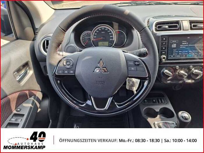 Mitsubishi Space Star Select+ Black 1.2+LETZTE-CHANCE+Sitzhzg+Carplay+Kamera+Klima+