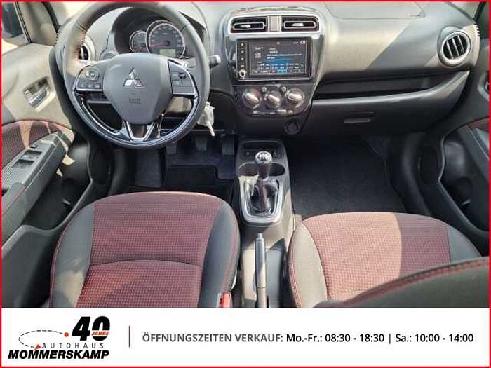 Mitsubishi Space Star Select+ Black 1.2+LETZTE-CHANCE+Sitzhzg+Carplay+Kamera+Klima+