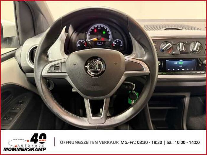 SKODA Citigo Clever 1.0+Automatik+Sitzhzgt+Panoramadach+Klima+Tagfahrlicht+Servo