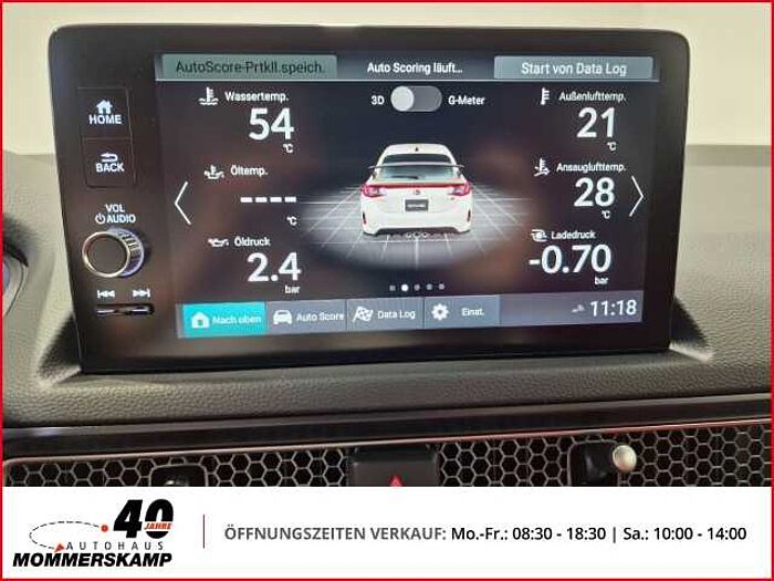 Honda Civic Type R 2.0 i -VTEC digitales Cockpit+Navi+PDCv+h+Verkehrszeichenerk.+LED