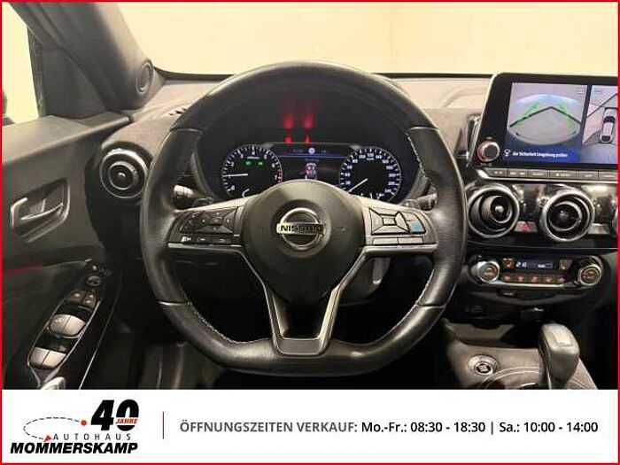 Nissan Juke N-Design 1.0 DIG-T+Automatik+Leder+Allwetterreifen+SitzHZG+360 Kamera+Front