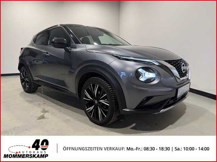 Nissan Juke N-Design 1.0 DIG-T+Automatik+Leder+Allwetterreifen+SitzHZG+360 Kamera+Front
