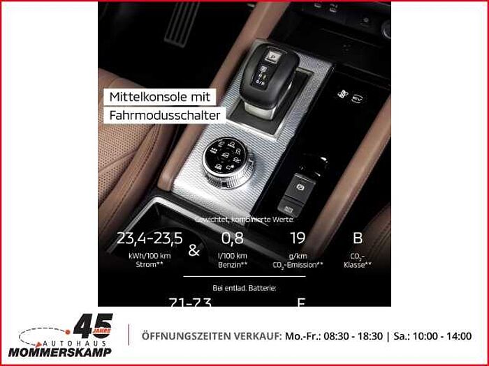 Mitsubishi Plug-in Hybrid Outlander 2,4 Diamant PLUS+4WD+PDC+Sitzhzg+Lenkradhzg+Leder+Tempo