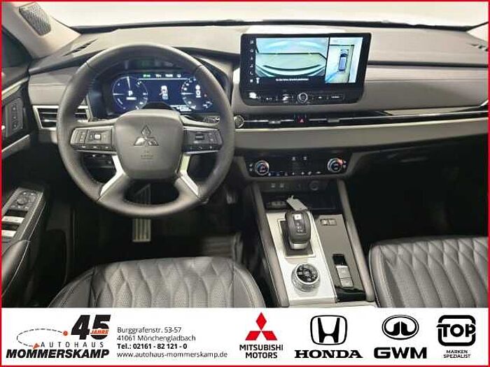 Mitsubishi Plug-in Hybrid Outlander 2,4 TOP+4WD +LederSitzhzg v&h+E-Sitze+Klimasitze+PANO+D