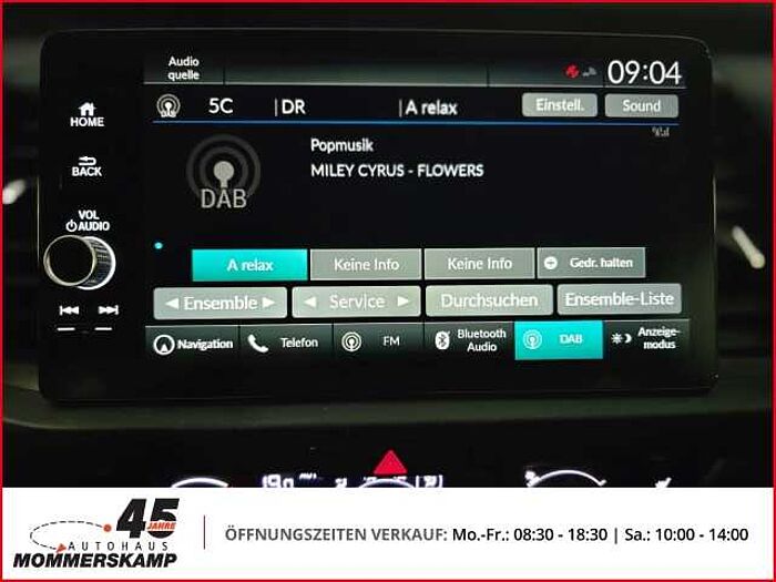 Honda Jazz 1,5 Elegance PDC+Automatik+Tempomat+ACC+Fernlichtass. +PDCv+h+LED-hinten