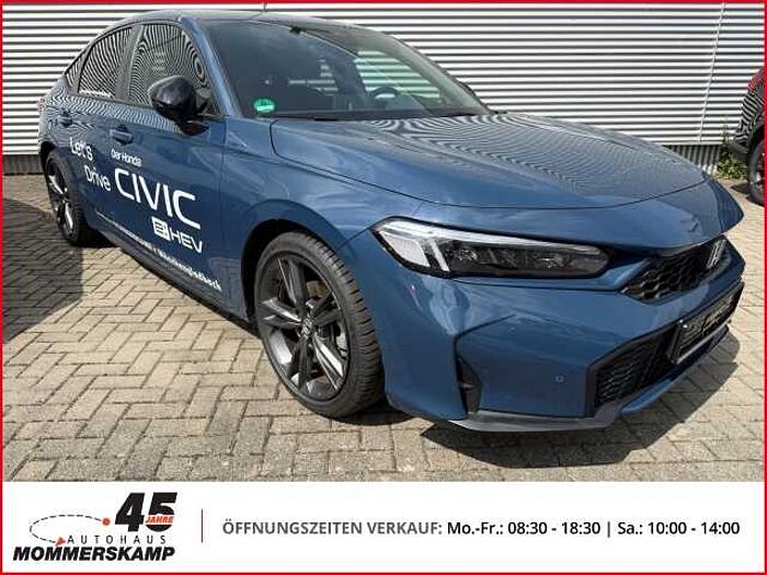 Honda Civic Hybrid e: HEV Sport LED+Navi+Keyless+ACC+Rückfahrkam. +Fernlichtass. +PDCv+h