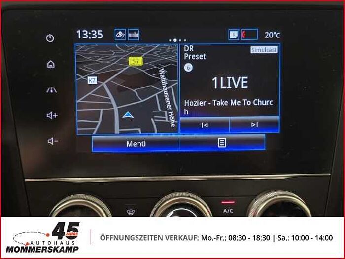 Renault Kadjar Intens 160 Automatik+Allwetter+AHK+Kamera+Einparkhilfe v&h+Lederlenkrad