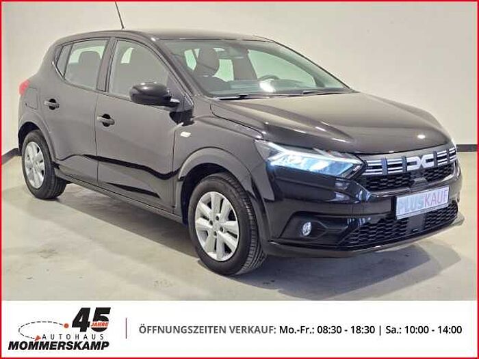 Dacia Sandero III Expression LPG+8-fach bereift+Einparkhilfe+Lederlenkrad+Klima+Touchs