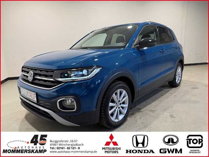 Volkswagen T-Cross Style 1.0 TSI Automatik+AHK+Allwetter+Totwinkelassistent+SitzHZG+Einpark