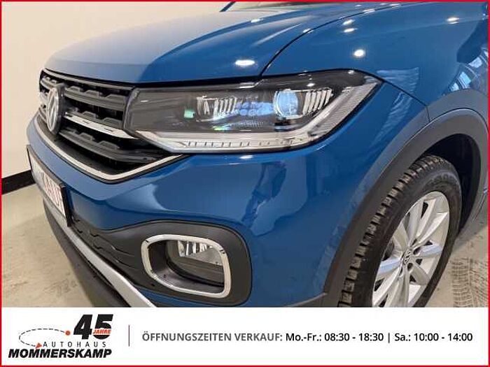 Volkswagen T-Cross Style 1.0 TSI Automatik+AHK+Allwetter+Totwinkelassistent+SitzHZG+Einpark