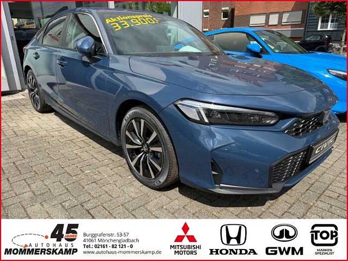Honda Civic Hybrid e: HEV Elegance+LED+Navi+Keyless+ACC+Rückfahrkam. +Fernlichtass. +PDCv