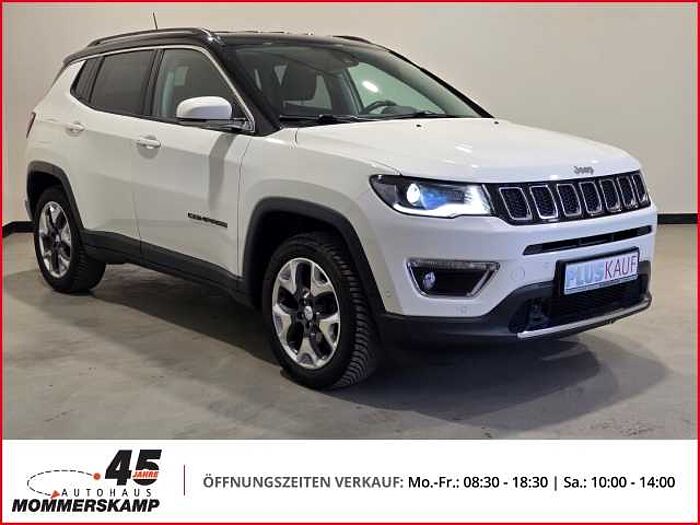 Jeep Compass Limited 4WD+AHK+Rückfahrkam.+Einparkhilfe v&h+LenkradHZG+Kurvenlicht