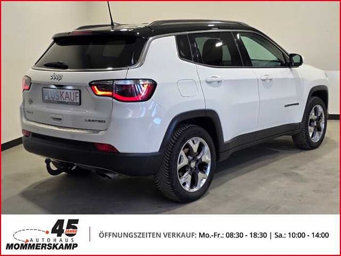Jeep Compass Limited 4WD+AHK+Rückfahrkam.+Einparkhilfe v&h+LenkradHZG+Kurvenlicht