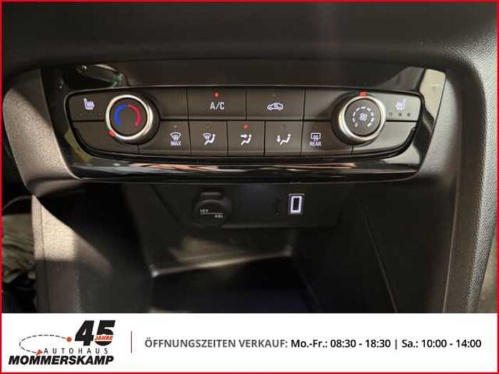 Opel Corsa F Edition Rückfahrkamera+LenkradHZG+SitzHZG+Einparkhilfe v&h+Lederlenkrad