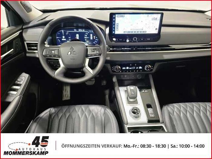 Mitsubishi Outlander 2,4 TOP+4WD Sitzhzg v&h+E-Sitze+Klimasitze+PANO+Digitaler. Innenspiegel