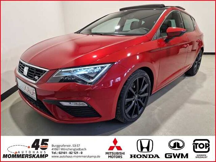 SEAT Leon FR 2.0 TSI+Automatik+Leder+Allwetter+AHK+el.PANO+Tempomat+Navi+PDC+Sitzhzg