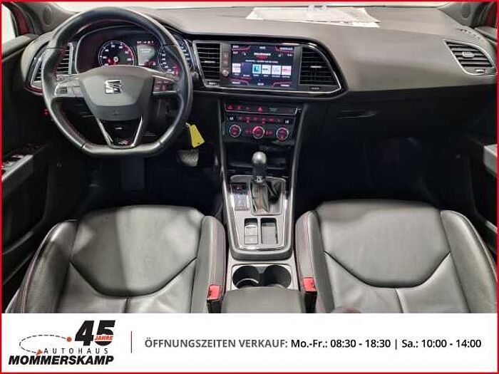 SEAT Leon FR 2.0 TSI+Automatik+Leder+Allwetter+AHK+el.PANO+Tempomat+Navi+PDC+Sitzhzg