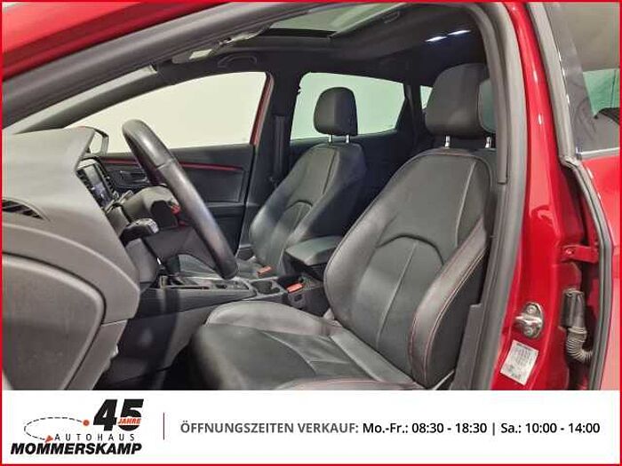 SEAT Leon FR 2.0 TSI+Automatik+Leder+Allwetter+AHK+el.PANO+Tempomat+Navi+PDC+Sitzhzg