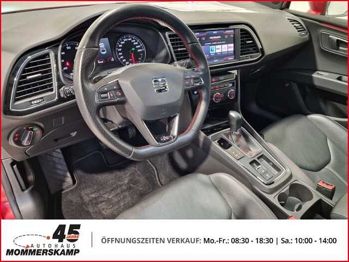 SEAT Leon FR 2.0 TSI+Automatik+Leder+Allwetter+AHK+el.PANO+Tempomat+Navi+PDC+Sitzhzg