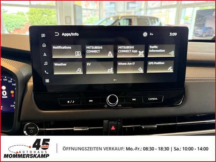 Mitsubishi Plug-in Hybrid Outlander 2,4 Diamant PLUS+4WD+PDC+Sitzhzg+Lenkradhzg+Leder+Tempo